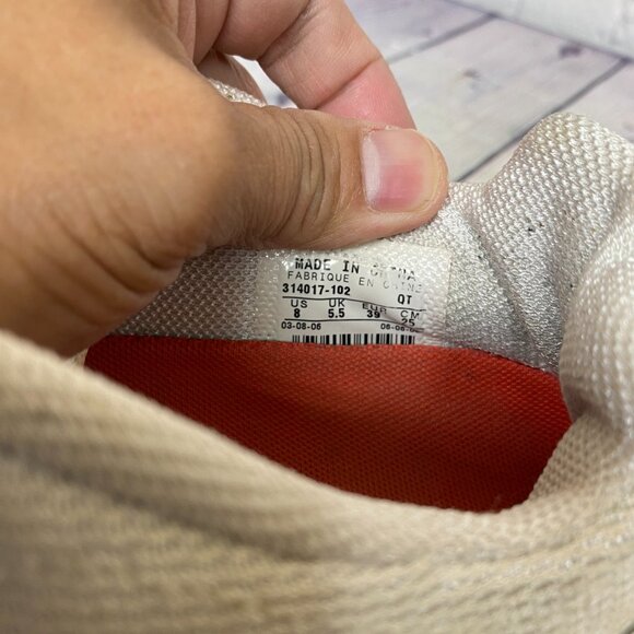 Nike Air Max 180 Running Shoes Women Size 8 White 314017-102 June 2006 Sneakers - Picture 8 of 9